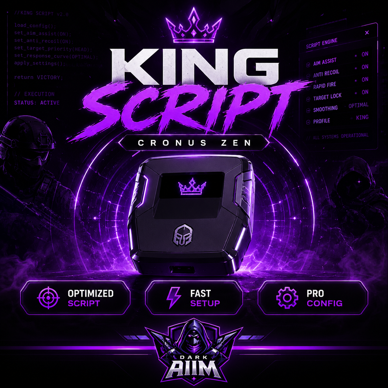 Cronus Zen - King Script