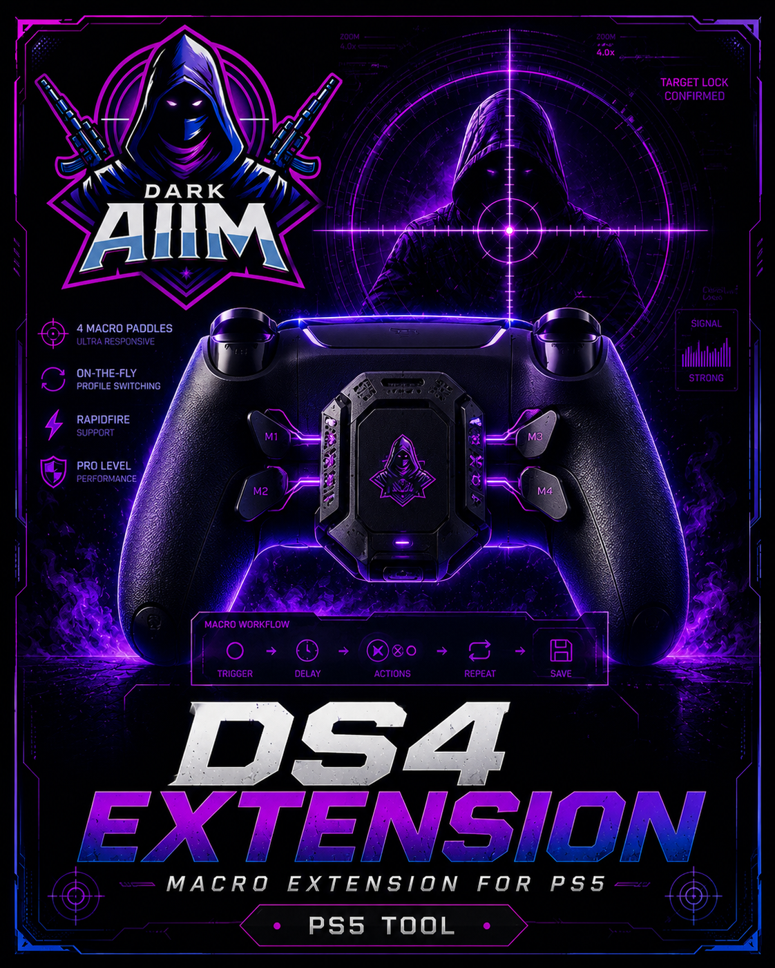 DS4 Extension Boost - PC/XBOX/PS5